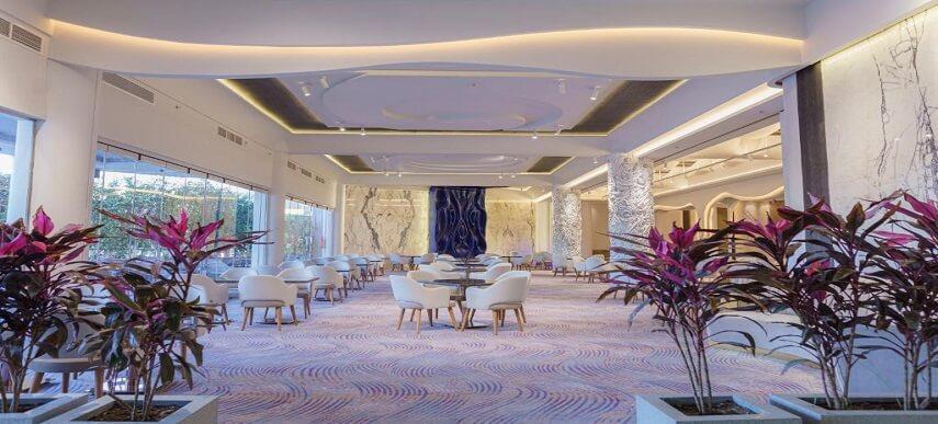 Mirage Hotel & Conference Center อเล็กซานเดรีย ภายนอก รูปภาพ The interior of the hotel