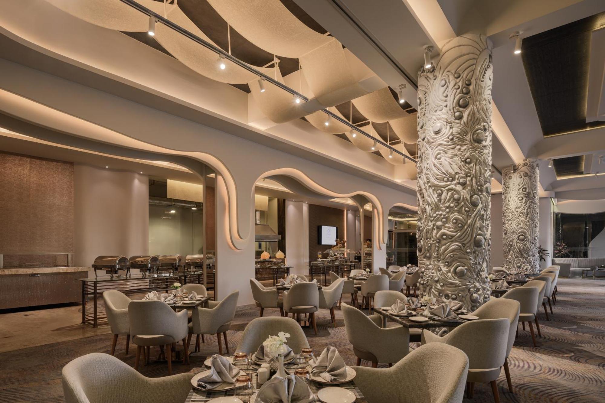 Mirage Hotel & Conference Center อเล็กซานเดรีย ภายนอก รูปภาพ The restaurant