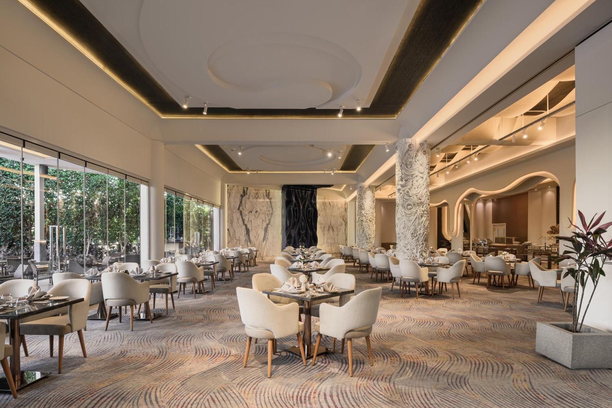 Mirage Hotel & Conference Center อเล็กซานเดรีย ภายนอก รูปภาพ The restaurant