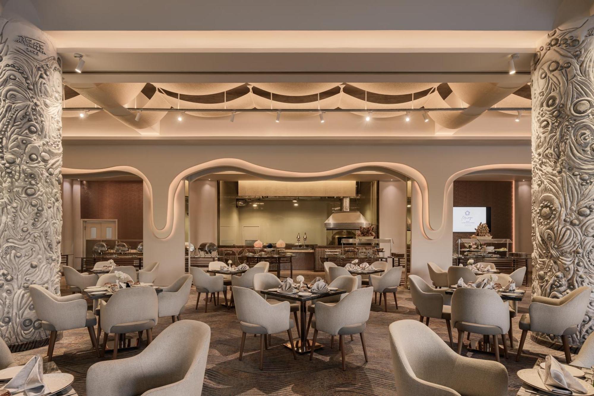 Mirage Hotel & Conference Center อเล็กซานเดรีย ภายนอก รูปภาพ The restaurant