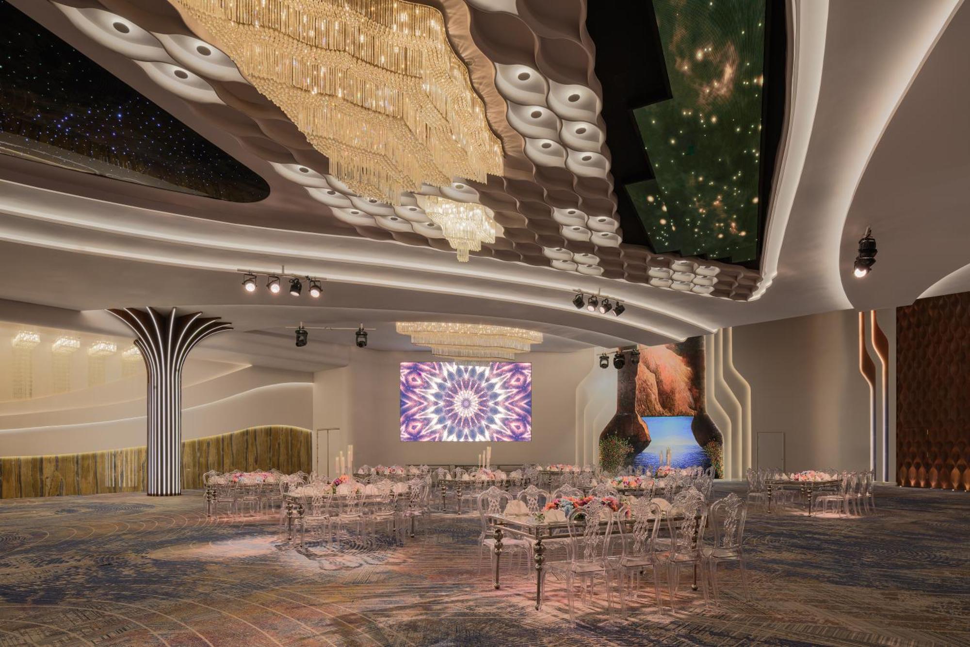 Mirage Hotel & Conference Center อเล็กซานเดรีย ภายนอก รูปภาพ The interior of the ballroom